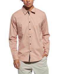 Rag & Bone - Tomlin Poplin Stripe Shirt - Lyst