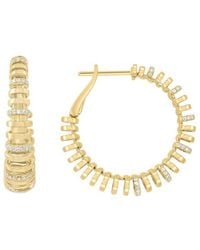Effy Fine Jewelry - 14K 0.23 Ct. Tw. Diamond Earrings - Lyst