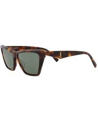 Saint Laurent - 58Mm Sunglasses - Lyst