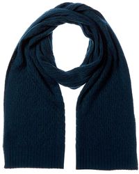 Forte - Cashmere Textured Cashmere Scarf - Lyst