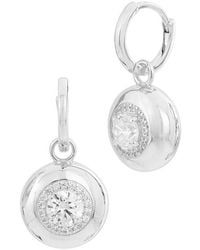 Savvy Cie - Cz Drop Earrings - Lyst