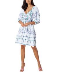 Hale Bob - V Neck Maxi Dress - Lyst