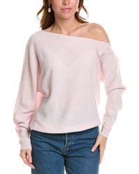 Minnie Rose - Off-the-shoulder Cashmere Sweater - Lyst