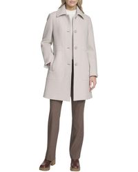 Andrew Marc - Emmeline Wool-Blend Slim Coat - Lyst