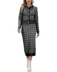 Nino Balcutti - 2pc Cardigan & Skirt Set - Lyst