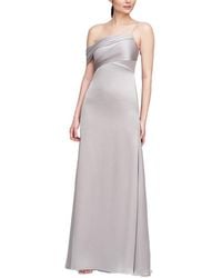 THEIA - Alaina One-shoulder Gown - Lyst