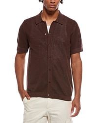 Onia - Crochet Knit Button Up - Lyst
