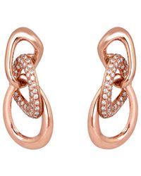Le Vian - Le Vian 14k Strawberry Gold 0.49 Ct. Tw. Diamond Earrings - Lyst