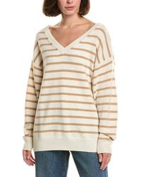 FRAME - Frame The V-Neck Cashmere Sweater - Lyst