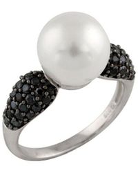 Splendid - 10Mm Pearl Cz Ring - Lyst