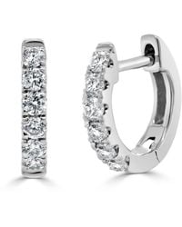 Sabrina Designs - 14K 0.09 Ct. Tw. Diamond Single Huggie Earring - Lyst