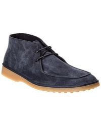 Tod's - Suede Boot - Lyst