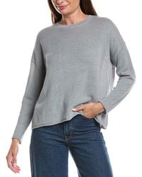 Eileen Fisher - Linen-Blend Sweater - Lyst