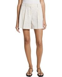 Theory - Fluid Linen-Blend Short - Lyst