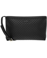 Gucci - Microssima Leather Crossbody - Lyst