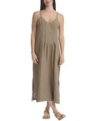Splendid - Stella Linen Midi Dress - Lyst
