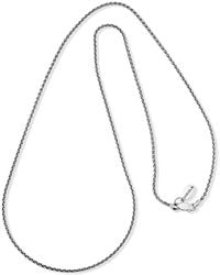 Samuel B. - Silver Wheat Chain Necklace - Lyst