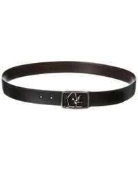 Ferragamo - Sf Reversible & Adjustable Leather Belt - Lyst