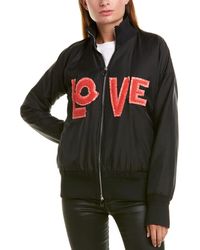 Moncler Lacaire Love Bomber Jacket - Black