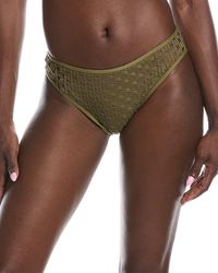 Carmen Marc Valvo - Crochet Bikini Bottom - Lyst