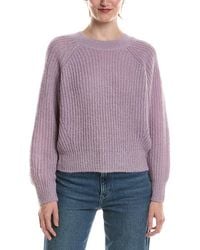 Michael Stars - Indra Crewneck Wool-Blend Sweater - Lyst