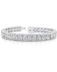 Lab Grown Diamonds - 14K 33.00 Ct. Tw. Lab-Grown Diamond Tennis Bracelet - Lyst