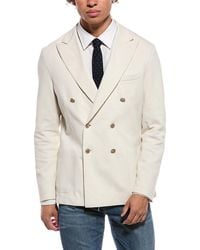Eleventy - Double-Breasted Jacket - Lyst