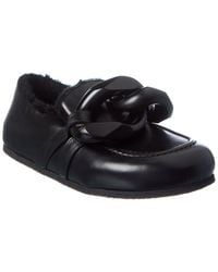 JW Anderson - Chain Leather Loafer - Lyst