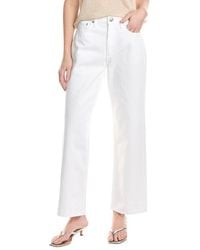 Rag & Bone - Shea Relaxed Optic Straight Jean - Lyst