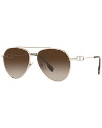 Burberry Be3128 58mm Sunglasses - Brown