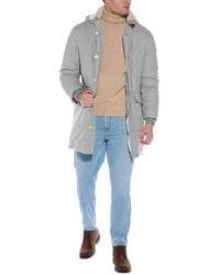 Brunello Cucinelli - Wool, Silk, Cashmere-Blend Coat - Lyst