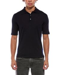 Isaia - Cashmere & Silk-Blend Polo Sweater - Lyst