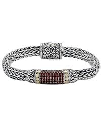 Samuel B. - 18K 1.10 Ct. Tw. Garnet Bracelet - Lyst