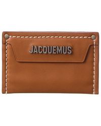 Jacquemus - Le Porte Carte Meunier Leather Card Holder - Lyst