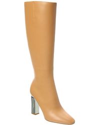 Michael Kors - Carly Runway Leather Knee-High Boot - Lyst