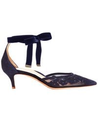 Marion Parke - Rachel Suede & Mesh Pump - Lyst