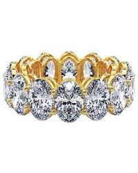 Lab Grown Diamonds - 14K 14.08 Ct. Tw. Lab-Grown Diamond Eternity Ring - Lyst