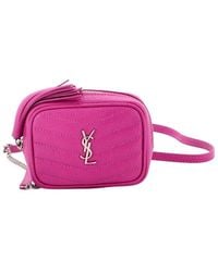 Saint Laurent - Matelasse Chevron Leather Lou Camera Bag Baby (Authentic Pre-Loved) - Lyst