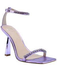 Purple Sandal heels for Women | Lyst