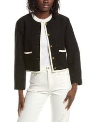 REVERIEE - Wool-Blend Jacket - Lyst