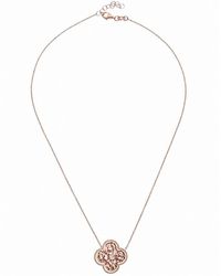 Meshmerise - 18K 0.03 Ct. Tw. Diamond Necklace - Lyst