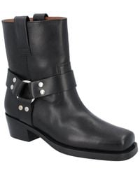 Paris Texas - Roxy Ankle Leather Boot - Lyst