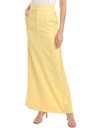 St. John - Wool-blend Pencil Skirt - Lyst