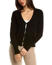 Philosophy - Magaschoni V-Neck Cropped Cashmere Cardigan - Lyst