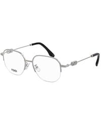 Fendi - O'Lock 53Mm Optical Frames - Lyst
