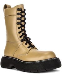 Bottega Veneta - Bounce Leather Boot - Lyst