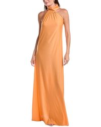 Rene Ruiz - Faille Column Gown - Lyst