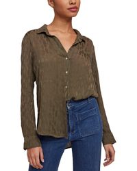 Bella Dahl - Flowy Button Down Shirt - Lyst
