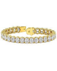 Lab Grown Diamonds - 14K 29.68 Ct. Tw. Lab-Grown Diamond Tennis Bracelet - Lyst