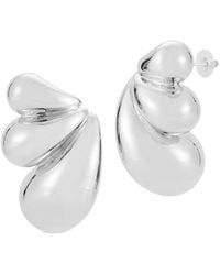 Chloe and Madison - Jewelry Plated Earrings - Lyst